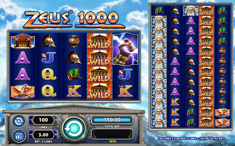 Free Zeus Casino Slot Machine